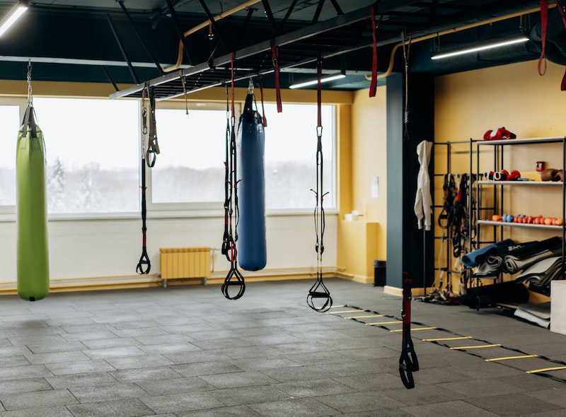 A Spacious Gym With Tools And Equipments<br />
